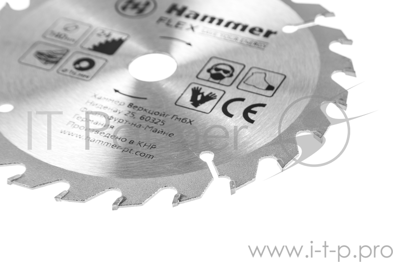 Пильный диск Hammer Flex 205-129 CSB WD 140*24*16мм по дереву