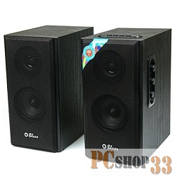 Колонки Dialog Blues AB-41B BLACK {акустические колонки 2.0, 2*5W RMS, Bluetooth, USB+SD reader}