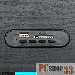 Колонки Dialog Blues AB-41B BLACK {акустические колонки 2.0, 2*5W RMS, Bluetooth, USB+SD reader}