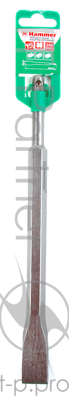 Зубило Hammer Flex 201-302 DR CH SDS+ плоское 20*250мм