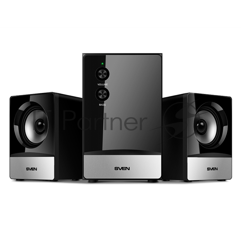 Колонки SVEN MS-90 Black (2x2.5W+ сабвуфер 5W, дерево)