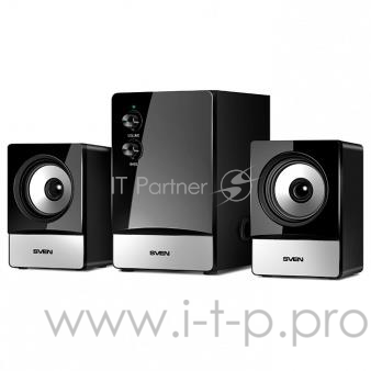 Колонки SVEN MS-90 Black (2x2.5W+ сабвуфер 5W, дерево)