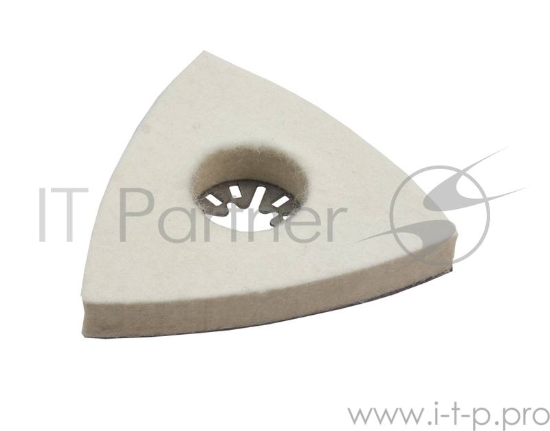 Насадка ПРАКТИКА 240-393 полировальная дельта войлок 80мм