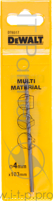 Сверло DeWALT DT6517-QZ универсальное, multimaterial, 4x103x73мм