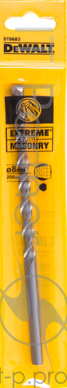 Сверло DeWALT DT6683-QZ по бетону/кирпичу/камню EXTREME DeWALT®, 8x200мм