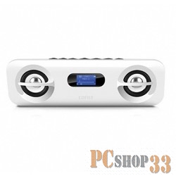 Колонки Edifier MP15 PLUS белый {Активные, 2 x 1,2W RMS, 100-20000Гц, портативные встроенный аккумулятор, SD-card, FM-тюнер}