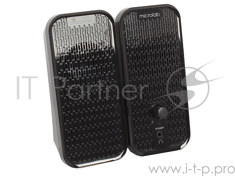 Колонки MICROLAB B-55 чёрные {(USB), 2.0, 4 Вт RMS, 80 - 18000 Гц}