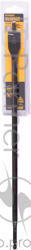 Сверло DeWALT DT4786-QZ перьевое по дереву EXTREME IMPACT® DEWALT 1/4”, 22x406мм