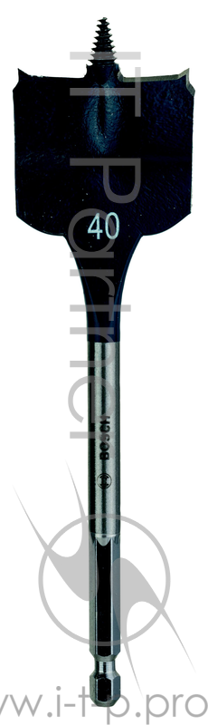 Сверло BOSCH 2608595502 перьев. дер 40x152мм