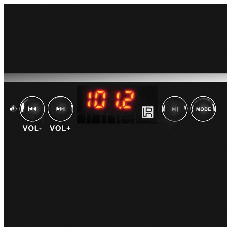 Колонки SVEN MS-1820, черный {RMS, 18Вт+2х11Вт, FM-тюнер, USB/SD, дисплей, ПДУ}