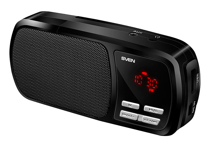 Колонки SVEN PS-50 Black {ABS-пластик,3 Вт, 90 – 20000 Гц}