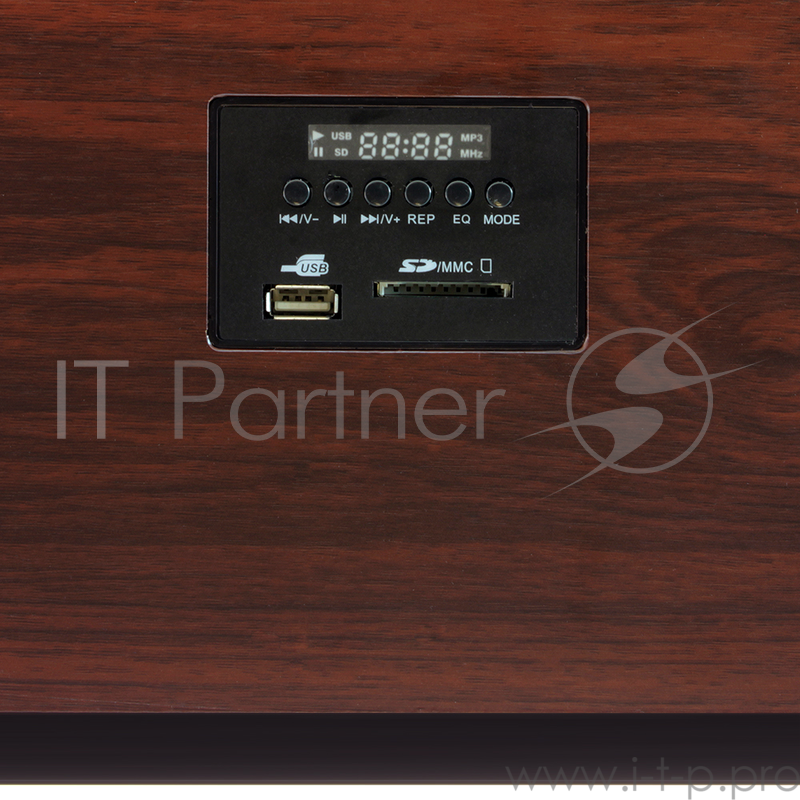 Колонки Акустическая система 2.1 CROWN CMS-3800 (16W+10W*2 (RMS)=36W приёмник FM картридер интерфейс USB IR пульт)