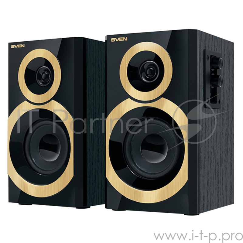 Колонки SVEN SPS-619 GOLD {акустическая система 2.0, мощность 2х10 Вт(RMS)}