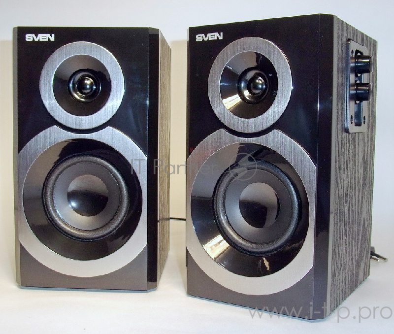 Колонки SVEN SPS-619 GOLD {акустическая система 2.0, мощность 2х10 Вт(RMS)}