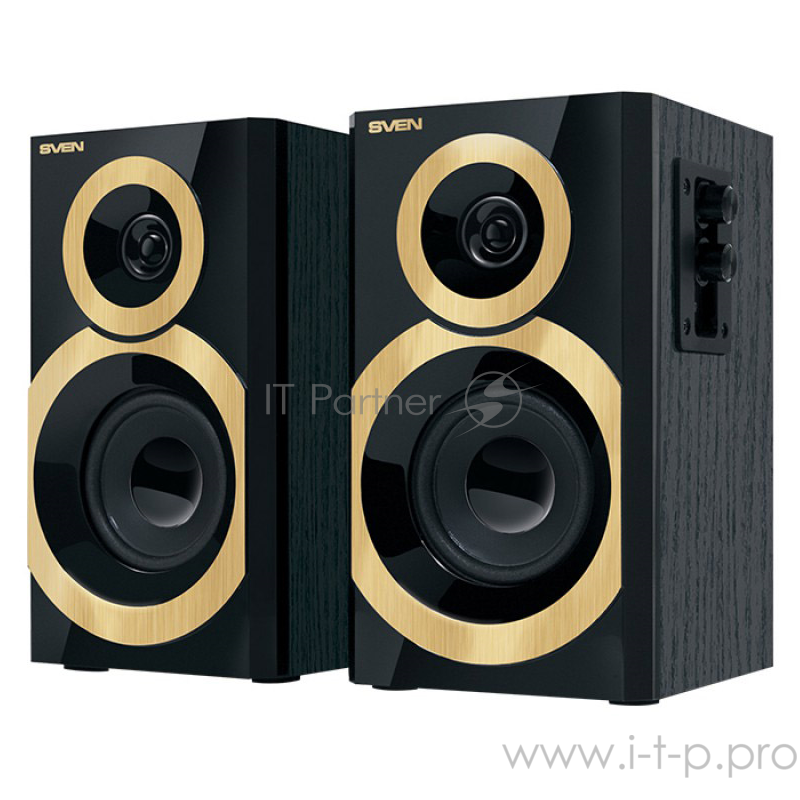 Колонки SVEN SPS-619 GOLD {акустическая система 2.0, мощность 2х10 Вт(RMS)}