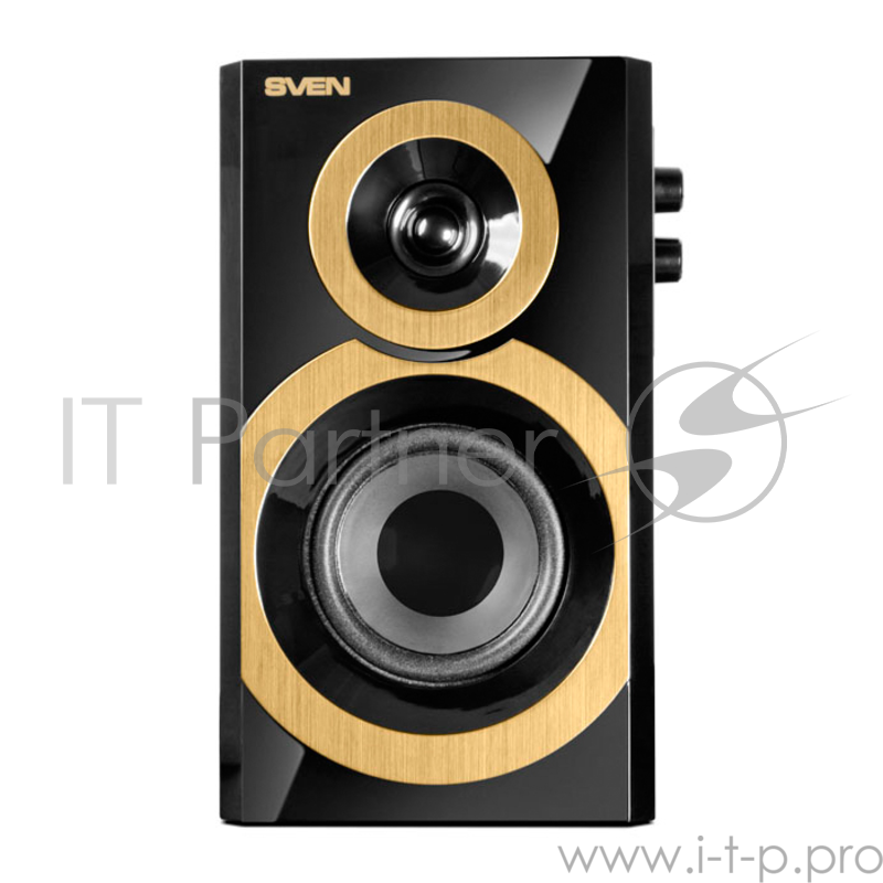 Колонки SVEN SPS-619 GOLD {акустическая система 2.0, мощность 2х10 Вт(RMS)}