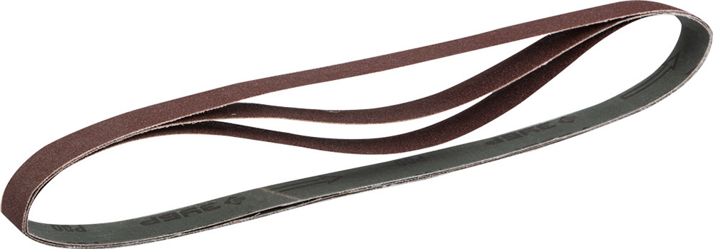 Лента шлифовальная бесконечная ЗУБР 35547-120 МАСТЕР для зшс-330 основа-х/б ткань 25х762мм P120 3ш