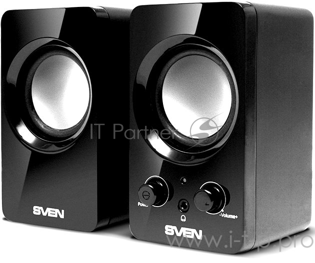 Колонки SVEN 354, чёрный {USB, (4 Вт)}