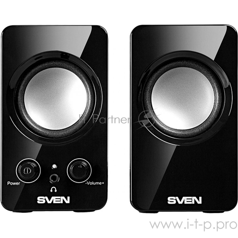 Колонки SVEN 354, чёрный {USB, (4 Вт)}