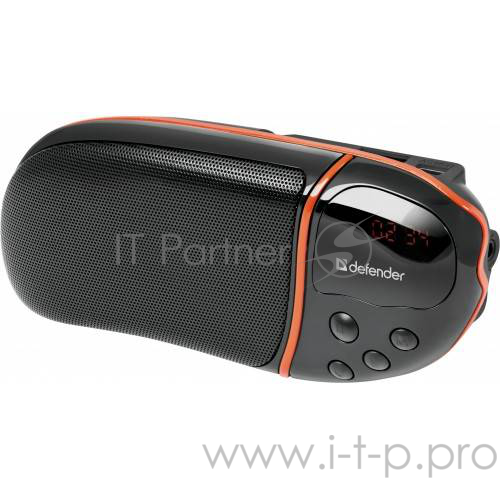 Колонки Defender SPARK M1 {1.0, M1 6 Вт, FM, SD/USB, MP3, дисплей} 65543