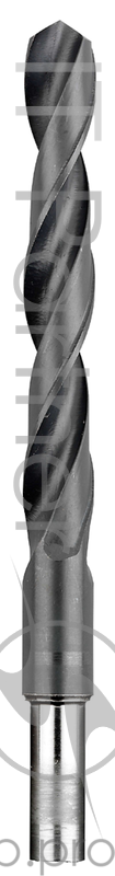 Сверло по металлу KWB 159-170 hss 17.0мм с умен. хвост.