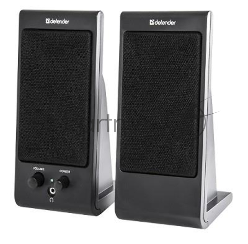 Колонки Defender SPK 165 /170 черные {2.0, 2х2 W, разъем для наушников, USB} 65165