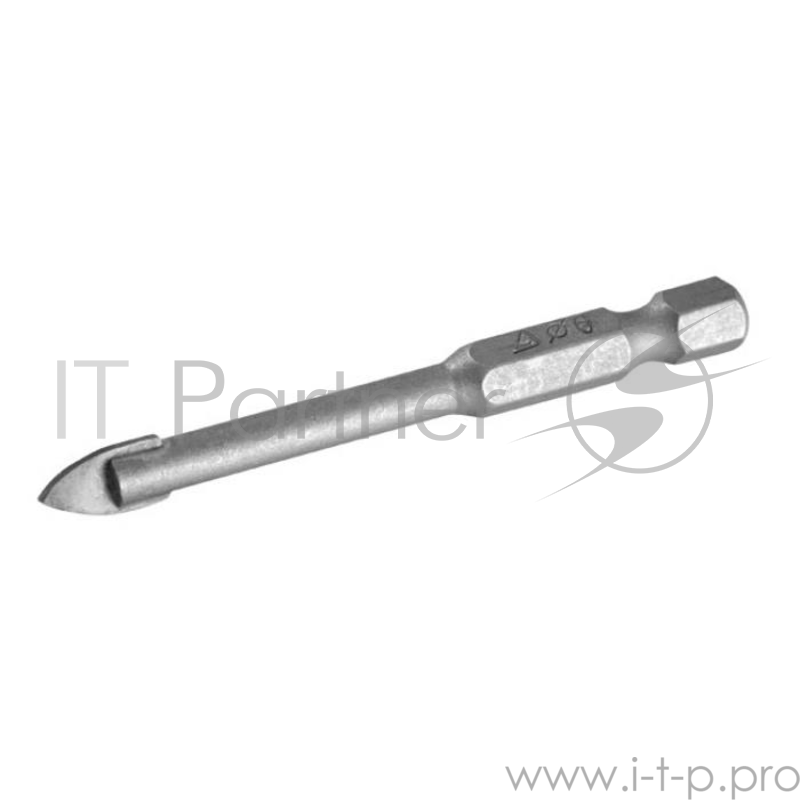 Сверло ЗУБР 29840-06 ''МАСТЕР'' по кафелю керамике с двумя режущими лезвиями 6мм