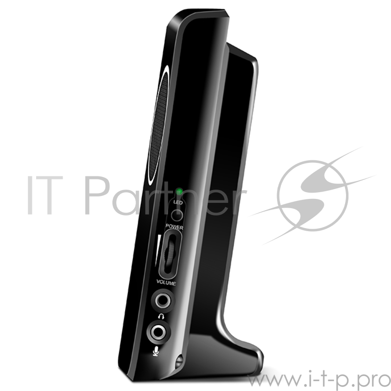 Колонки SVEN 314, черный {2.0, 2 х 2 W RMS, USB}