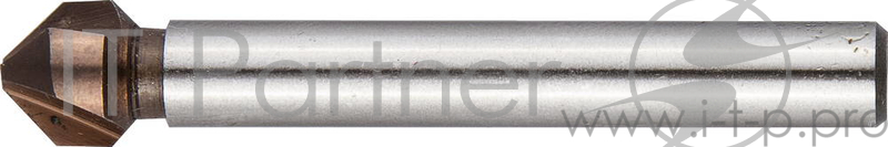 Зенкер ЗУБР 29732-3 ЭКСПЕРТ конусный ст.P6M5 с Co d6.3х45мм d5мм для раззенков. М3