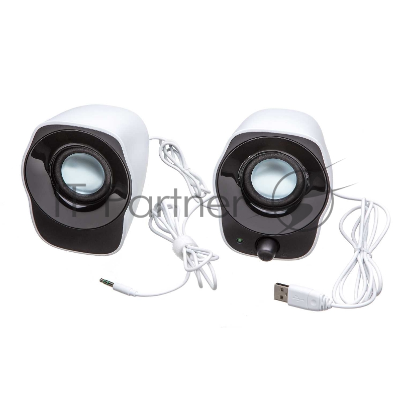 Колонки Logitech Z-120 980-000513 {Колонки, USB, 2.0 ,2 x 0,6 Вт, питание по USB, RTL}