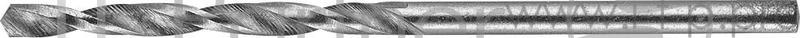 Сверло по металлу ЗУБР 4-29625-034-1 ЭКСПЕРТ стальP6M5 классА1 1х34мм