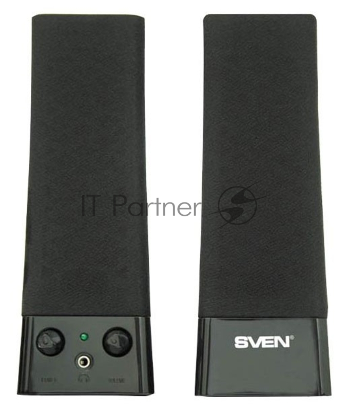 Колонки SVEN 235, черный {2.0, 2 х 2 W RMS, 100 - 20 000Hz}