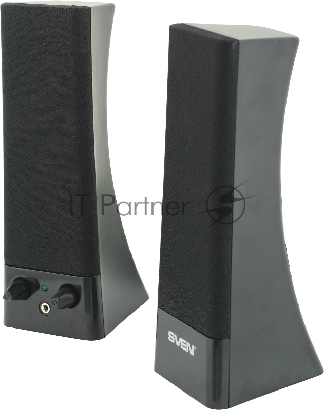 Колонки SVEN 235, черный {2.0, 2 х 2 W RMS, 100 - 20 000Hz}