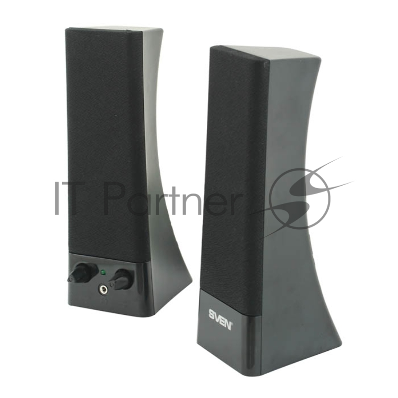 Колонки SVEN 235, черный {2.0, 2 х 2 W RMS, 100 - 20 000Hz}