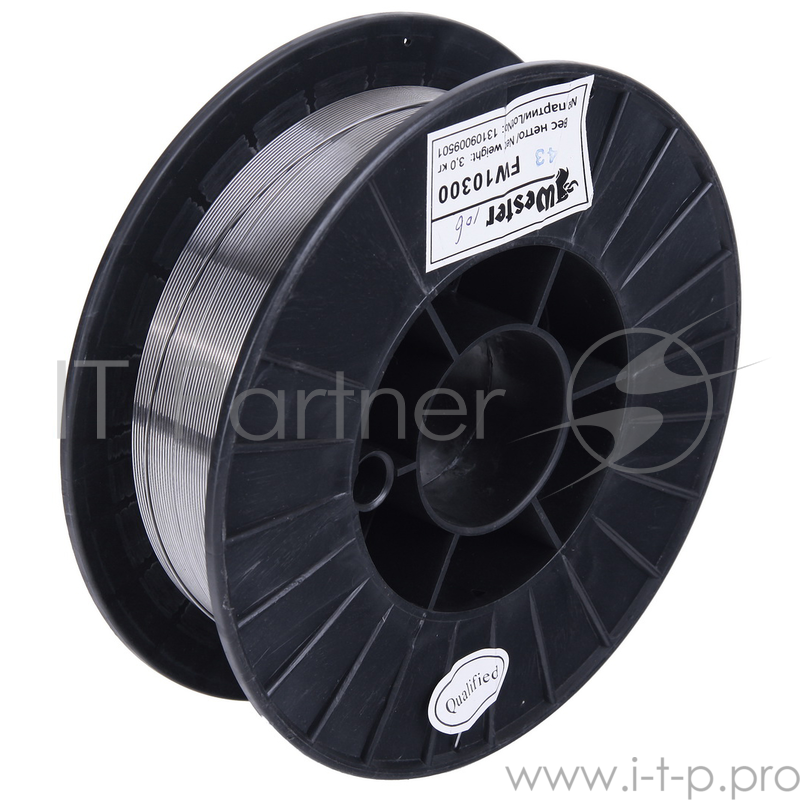 Проволока сварочная WESTER FW 10300 флюсовая 990-062 1.0мм, 3кг
