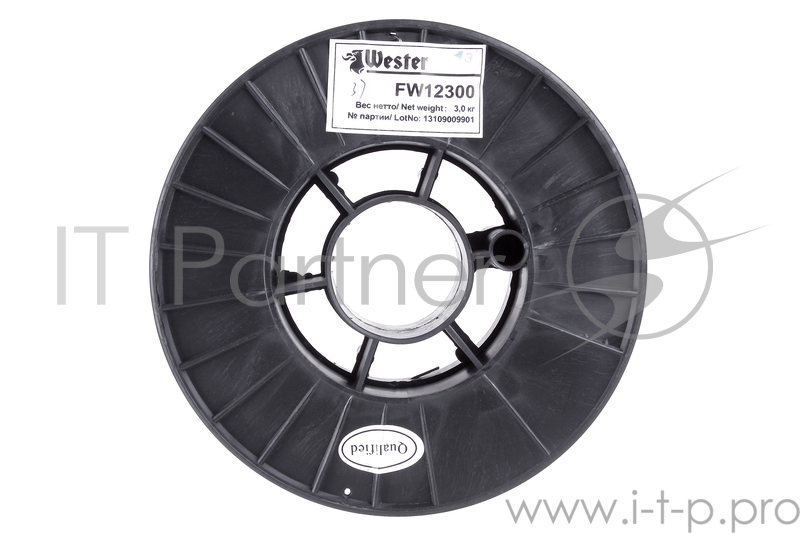 Проволока сварочная WESTER FW 12300 флюсовая 990-063 1.2мм, 3кг