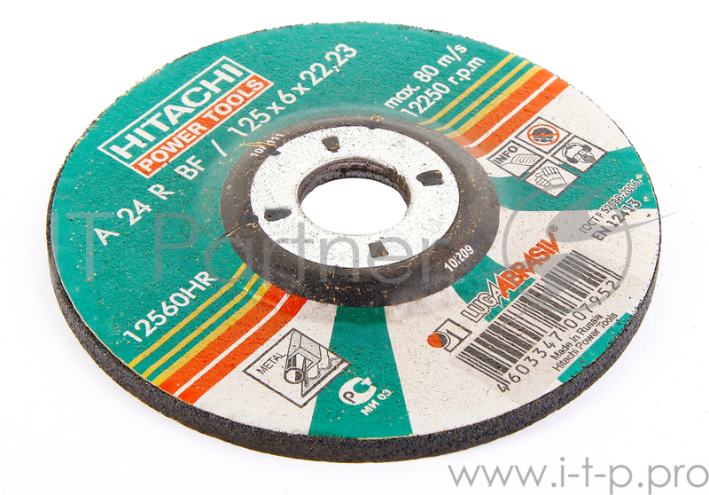Круг зачистной металл (27) 125 Х 6 Х 22 А24 HITACHI