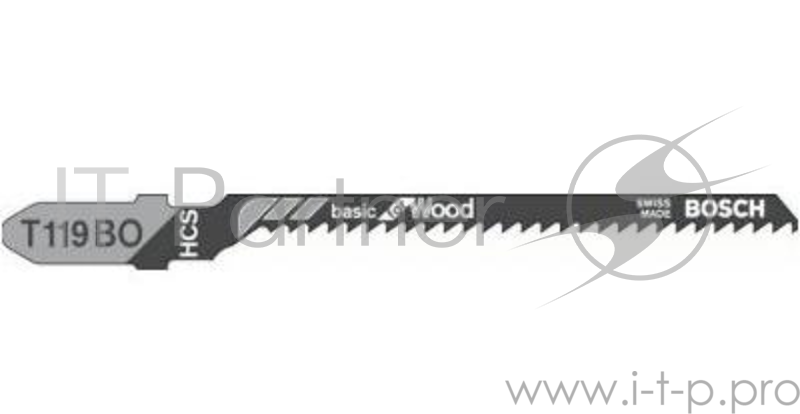 Пилки для лобзика BOSCH 2608637879 100шт. T 119 ВO HCS