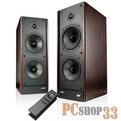 Колонки MICROLAB SOLO-7C wooden {2.0, 110 Вт RMS , 55Hz-20000Hz, ПДУ}