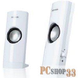 Колонки MICROLAB B-18 белые {(USB), 2.0, 4.8 Вт RMS, 100Hz-20000Hz, выход на наушники}