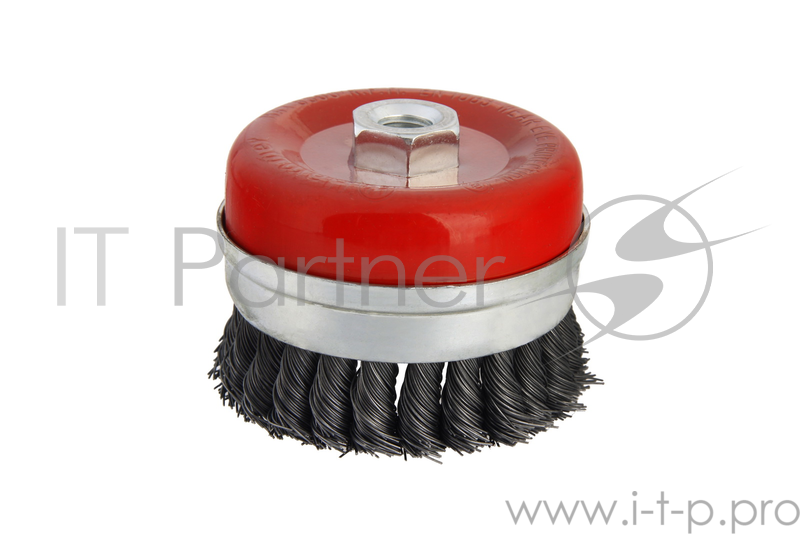 Кордщетка Hammer Flex 207-110 75мм M14 чашеобразная витая жесткая, усиленная кольцом, для УШМ