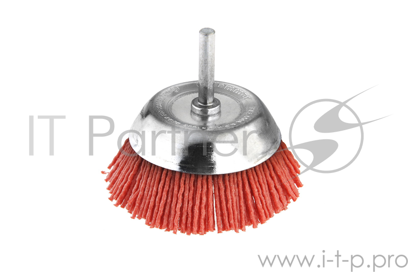 Кордщетка Hammer Flex 207-216 75мм d6 чашеобразная нейлоновая, с хвостовиком