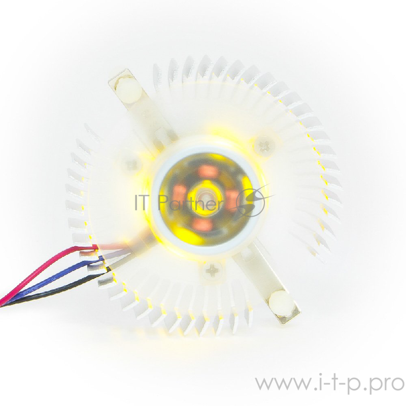 Вентилятор Gembird Вентилятор для видеокарт VC-RD, 3pin/4pin (алюм.радиатор, подсветка)