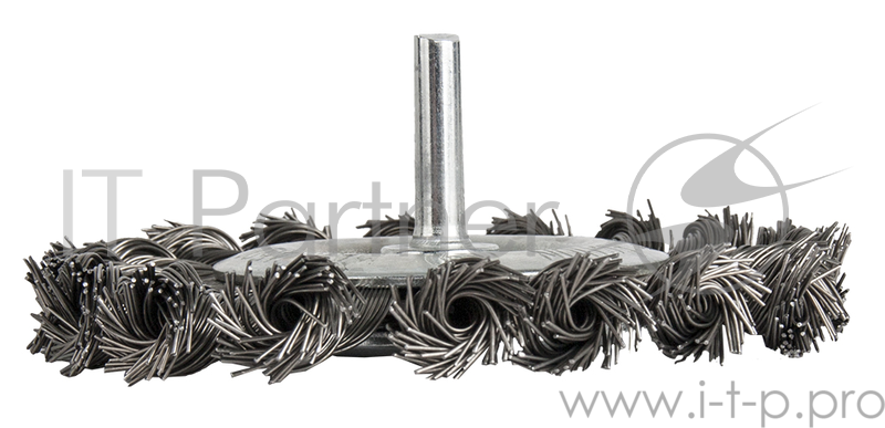 Кордщетка ПРАКТИКА 242-885 для дрели радиальная витая 100мм хвост 6мм