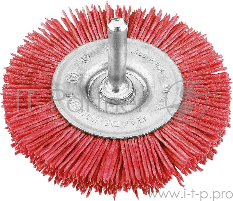 Кордщетка KWB 6043-30 щетка плоская нейлон. 75мм груб.