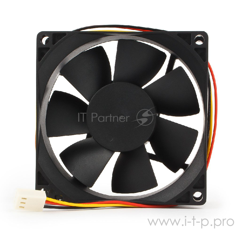 Вентилятор Gembird Вентилятор для корпуса 80x80x25mm, sleeve, узкий разъем 3pin FANCASE