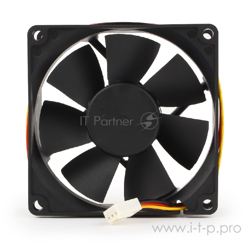 Вентилятор Gembird Вентилятор для корпуса 80x80x25mm, ball, узкий разъем 3 pin FANCASE/BALL