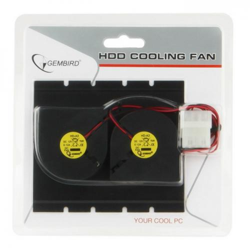 Вентилятор Вентилятор для HDD HD-A3 (2 вент.), крепление на винчестер