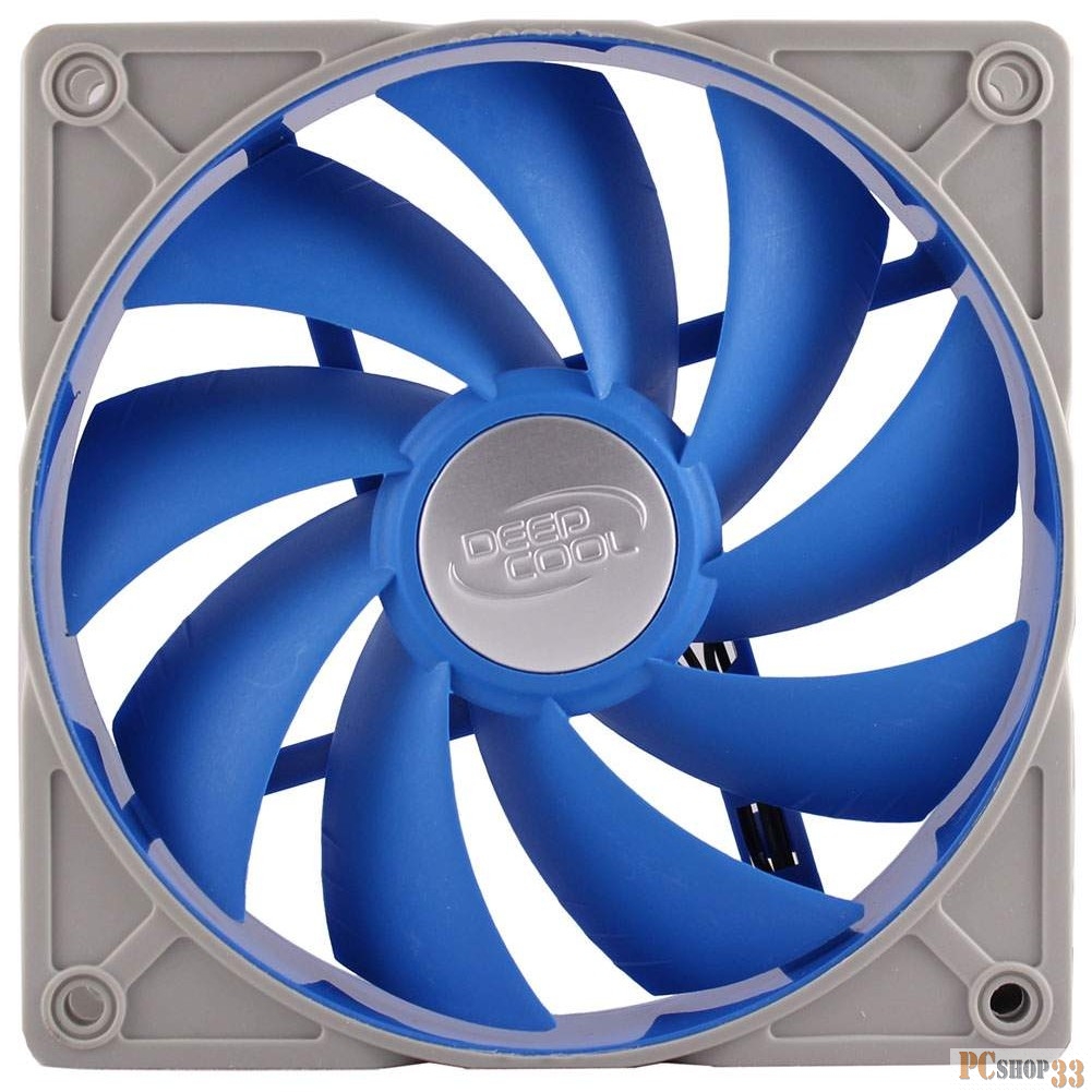 Вентилятор Case fan Deepcool UF 80 RTL {80х80х25мм Ultra silent, PWM, антивибр. рамка и проставки, супертихий,2Ball} DP-FUF-UF80