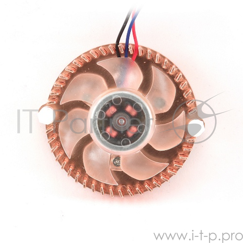 Вентилятор Gembird Вентилятор для видеокарт VC-RE, 3pin/4pin (медн.радиатор, подсветка)